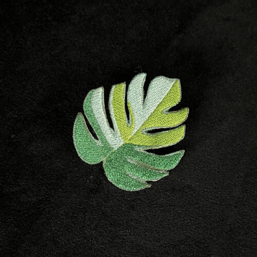 Broche Monstera